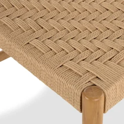 Wosla Corded Dining Chair - Oak
