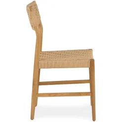 Wosla Corded Dining Chair - Oak