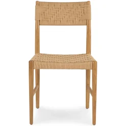 Wosla Corded Dining Chair - Oak