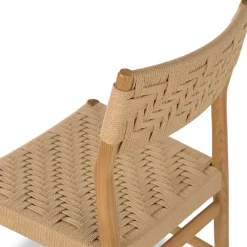 Wosla Corded Dining Chair - Oak