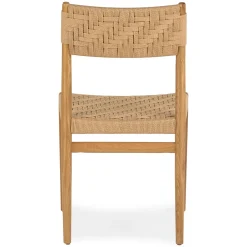 Wosla Corded Dining Chair - Oak