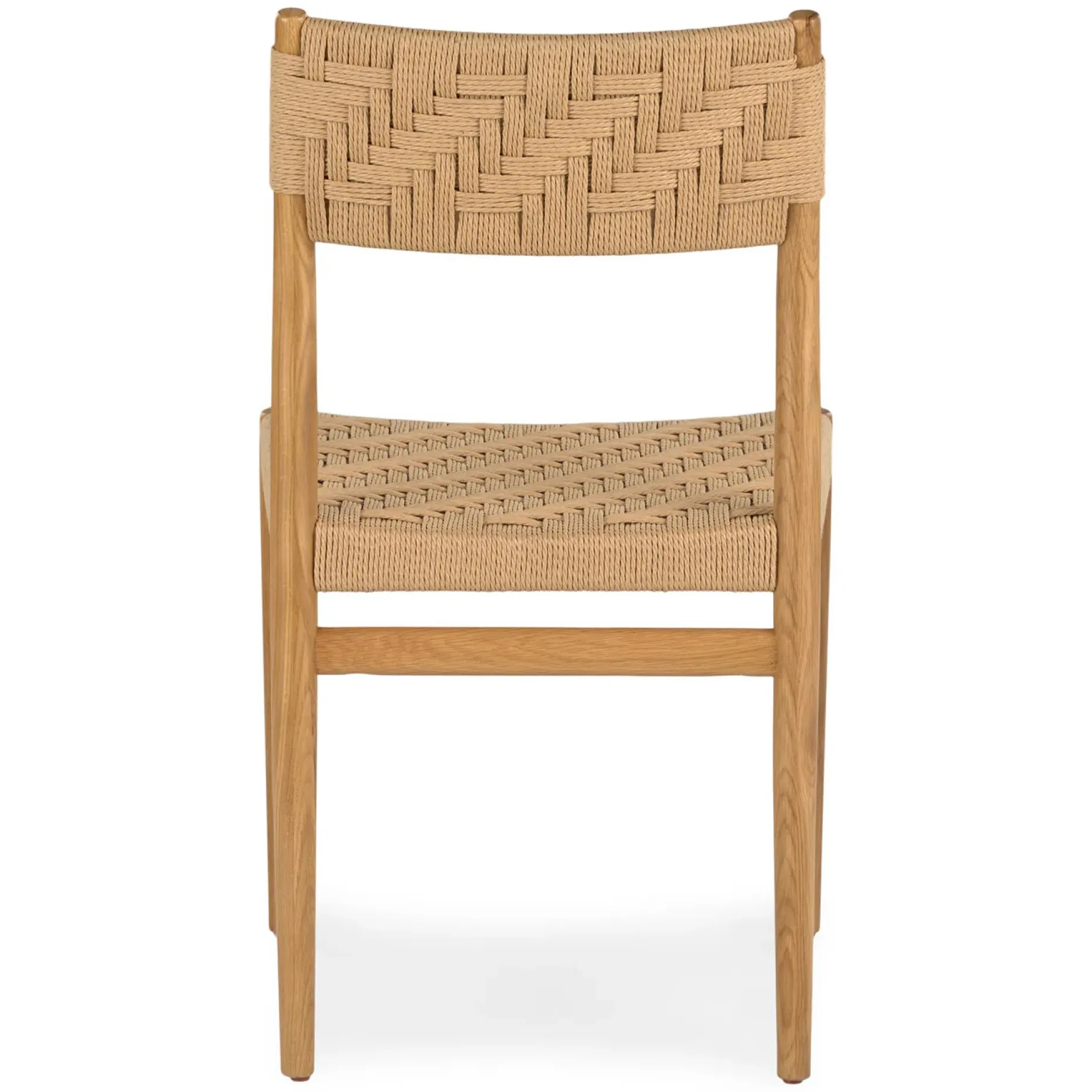 Wosla Corded Dining Chair - Oak
