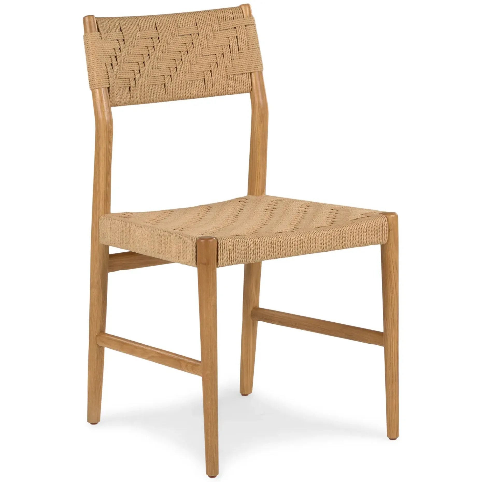 Wosla Corded Dining Chair - Oak