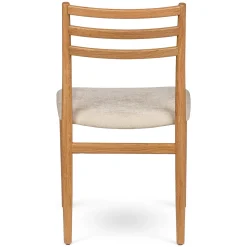 Wosla Dining Chair - Oak and Bristol Ivory