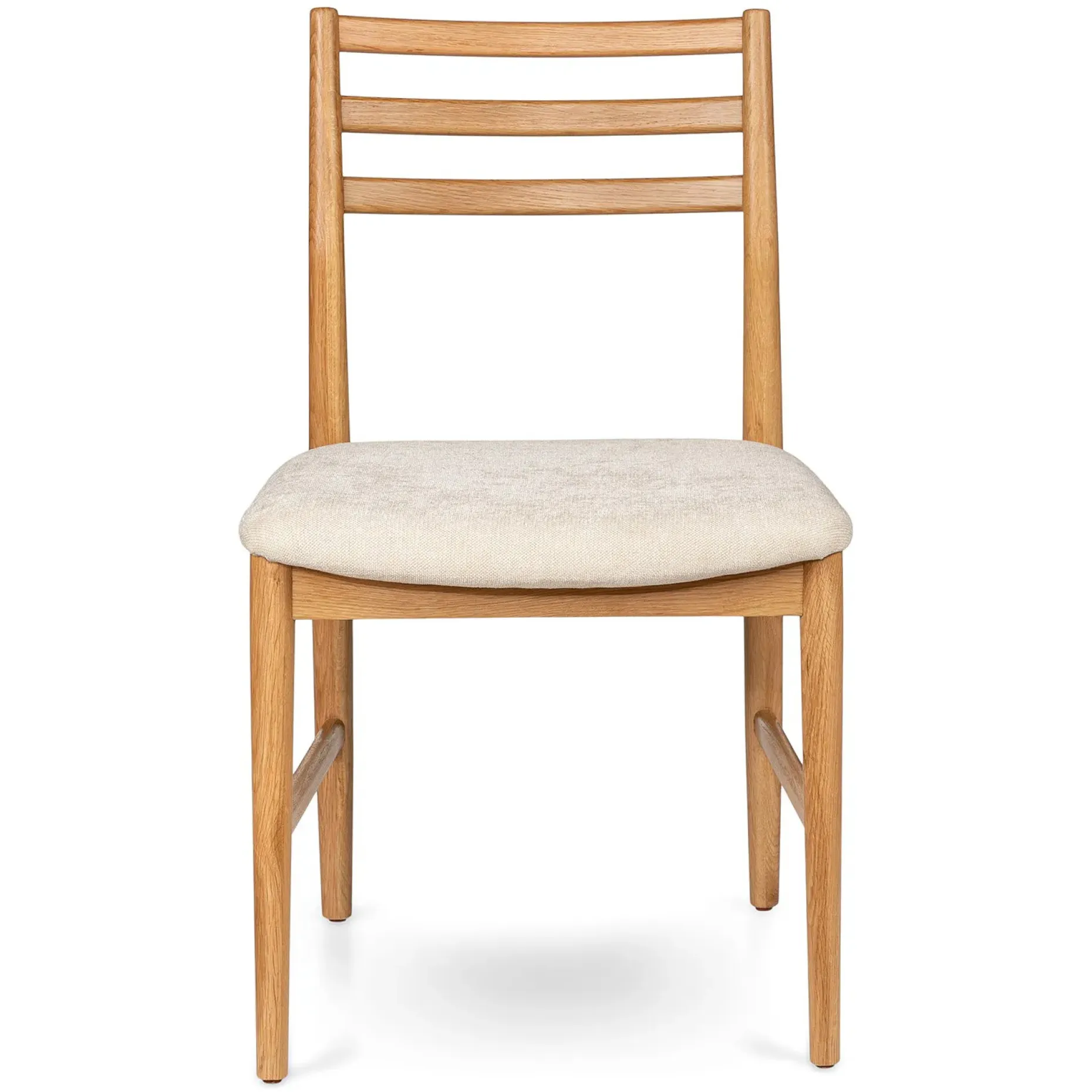 Wosla Dining Chair - Oak and Bristol Ivory