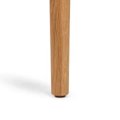 Wosla Dining Chair - Oak and Bristol Ivory
