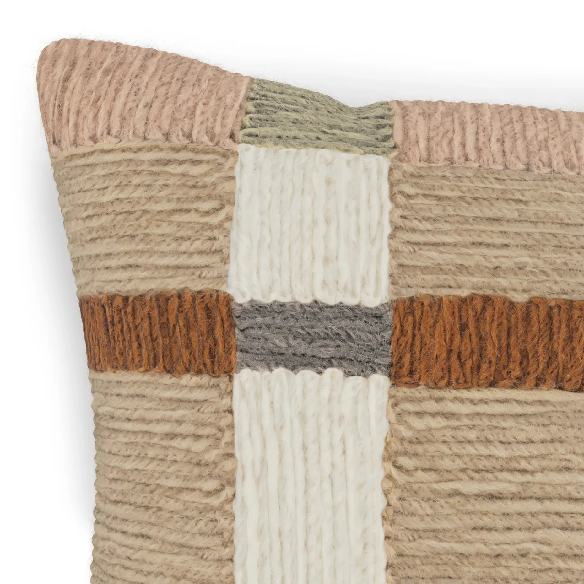 Wren Small Pillow - Ivory Multi