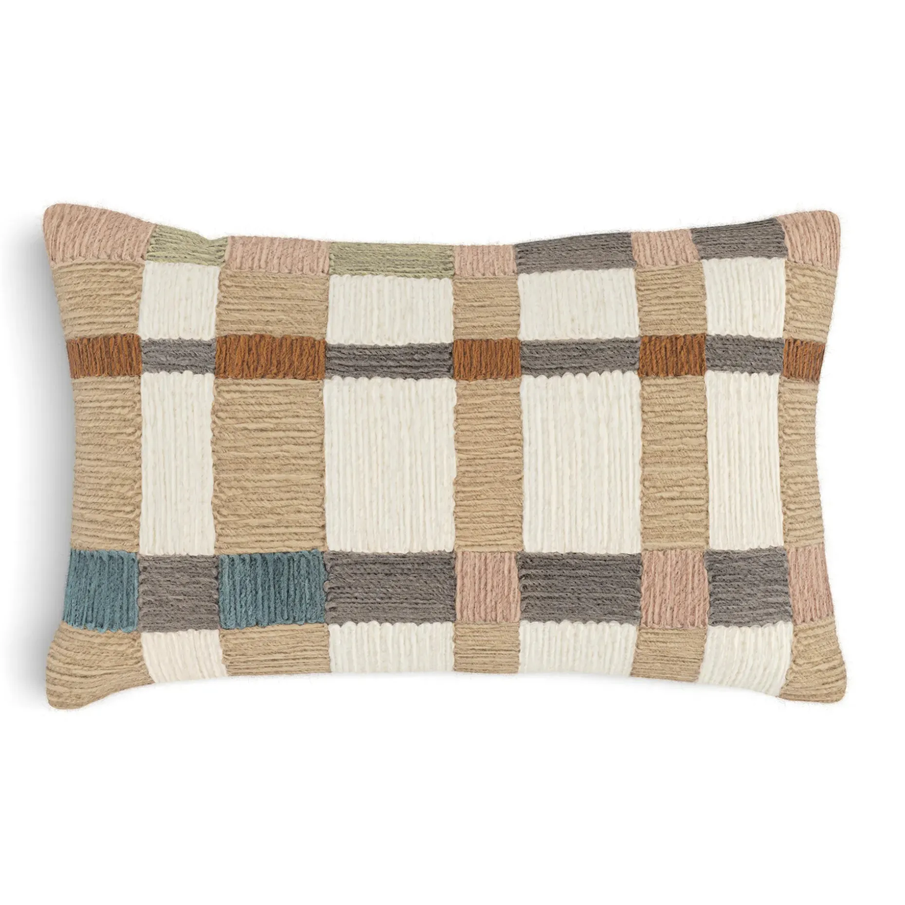 Wren Small Pillow - Ivory Multi