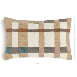 Wren Small Pillow - Ivory Multi