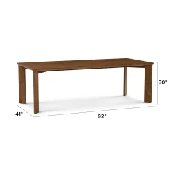 Yarik 92" Dining Table - Walnut