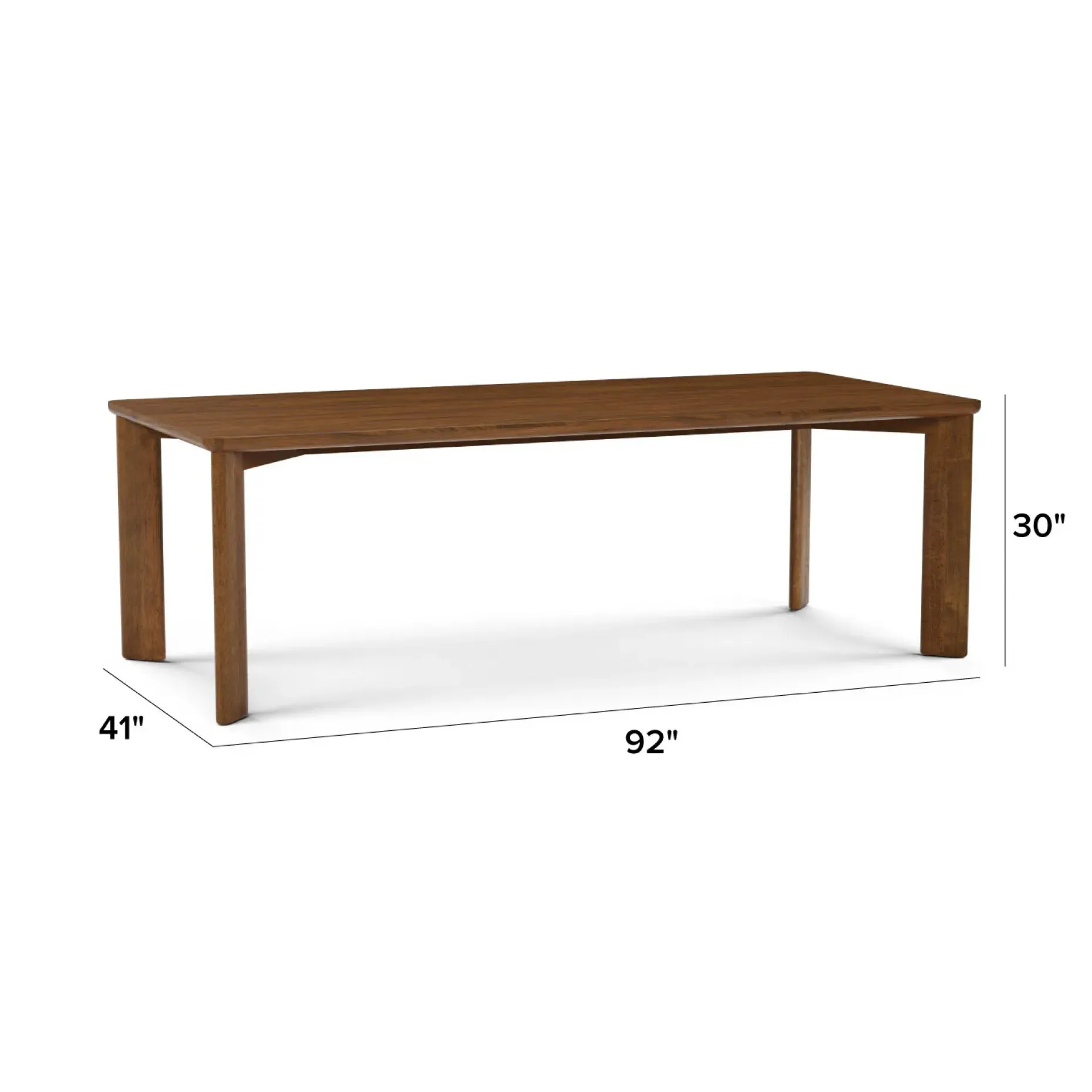 Yarik 92" Dining Table - Walnut