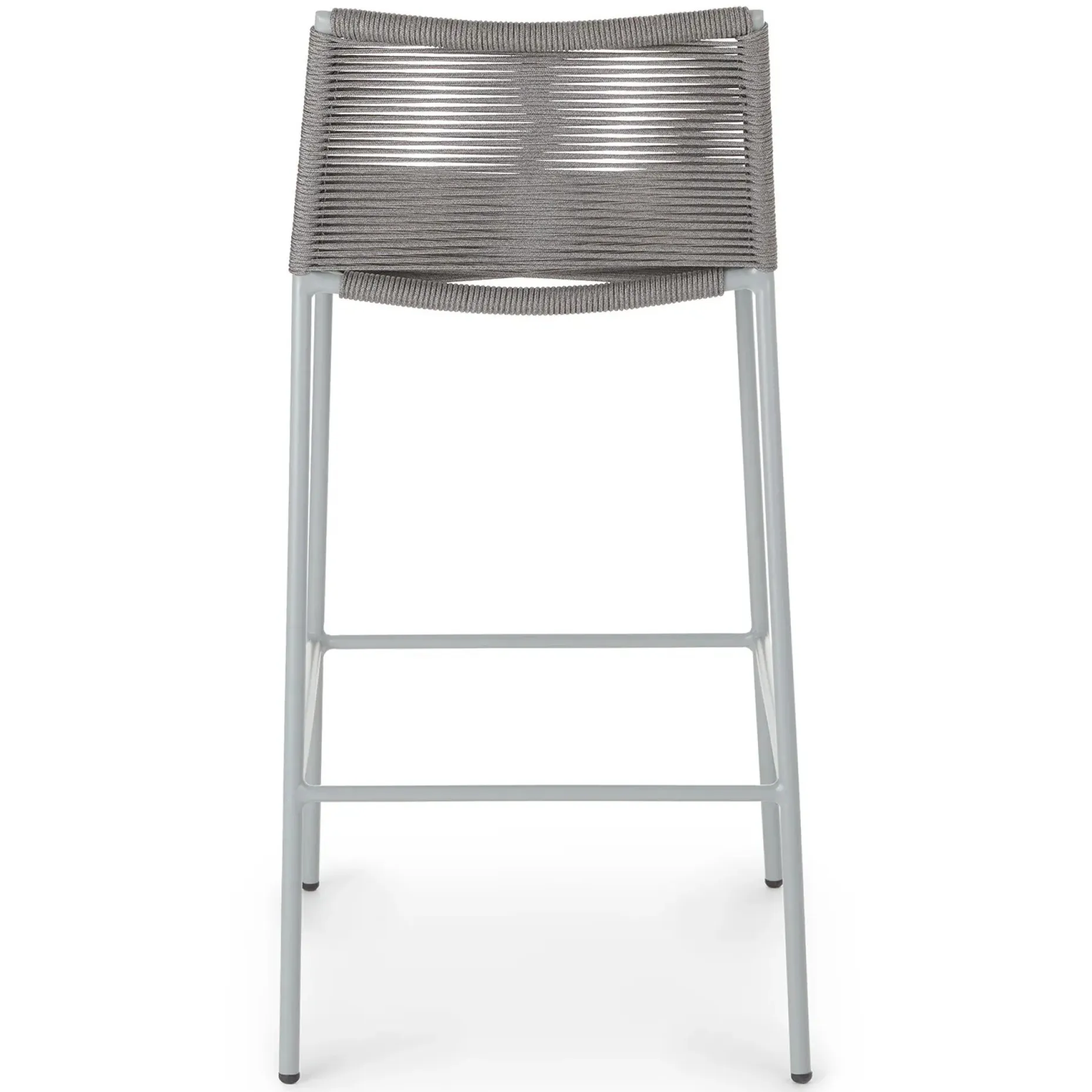 Zina Outdoor Bar Stool - Heathered Gray