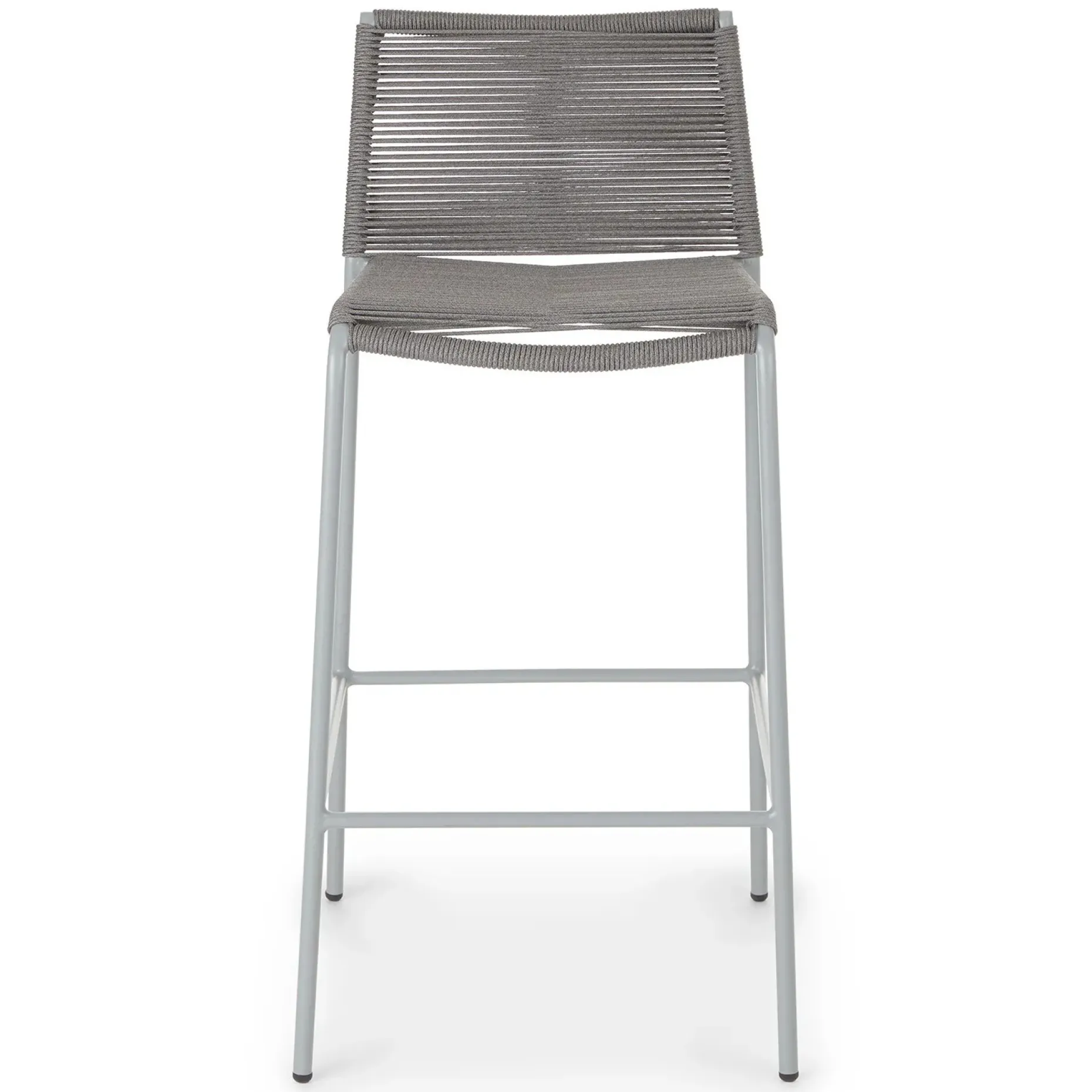 Zina Outdoor Bar Stool - Heathered Gray