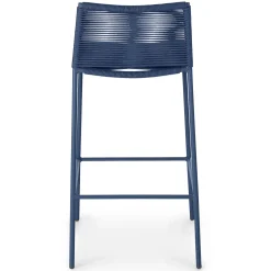 Zina Outdoor Bar Stool - Indigo Blue