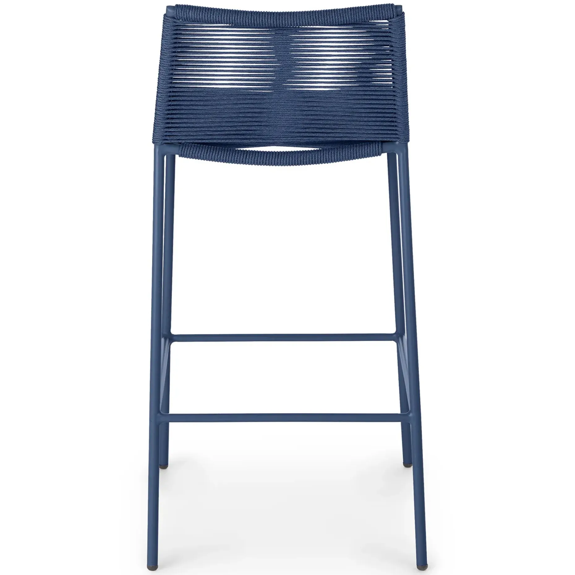 Zina Outdoor Bar Stool - Indigo Blue