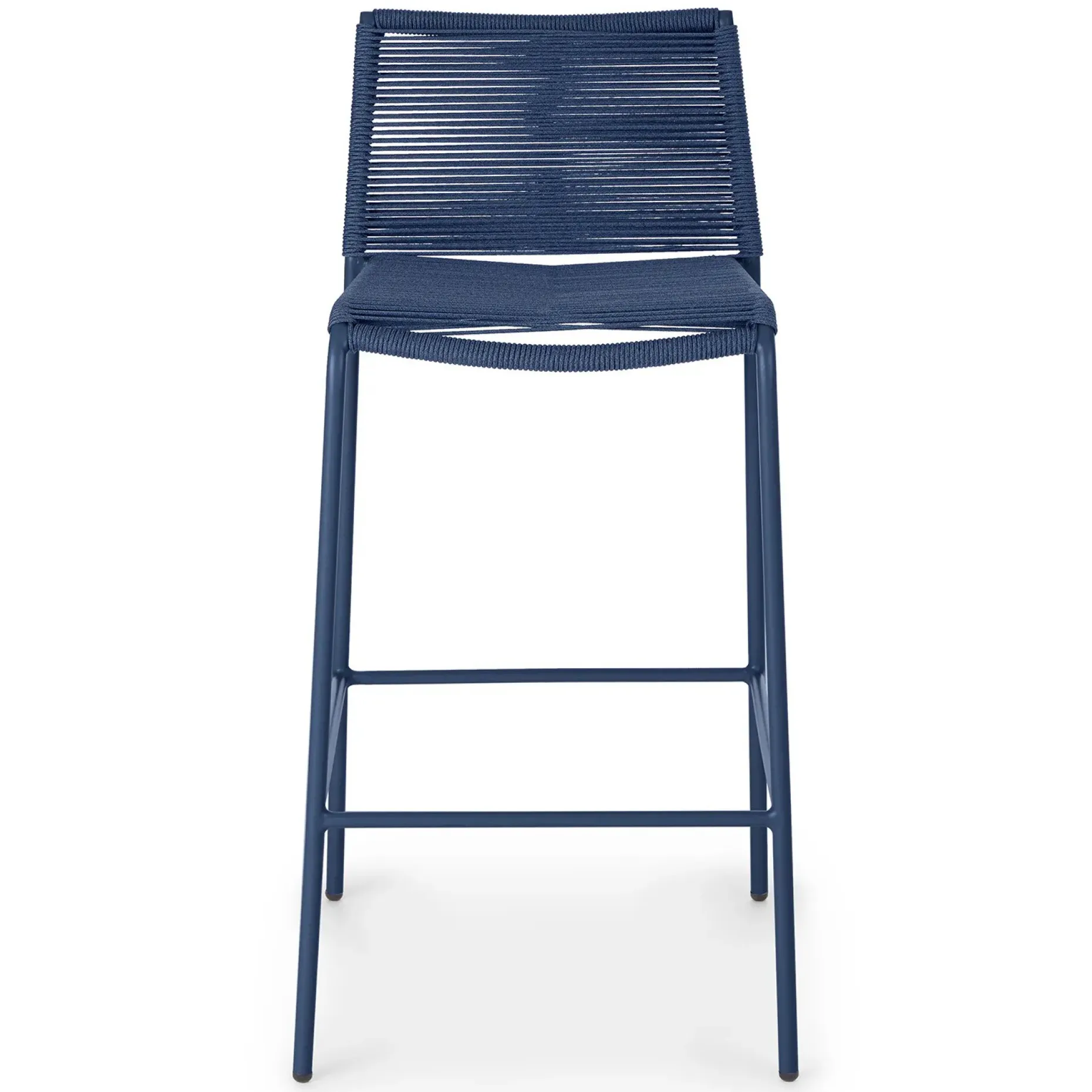 Zina Outdoor Bar Stool - Indigo Blue