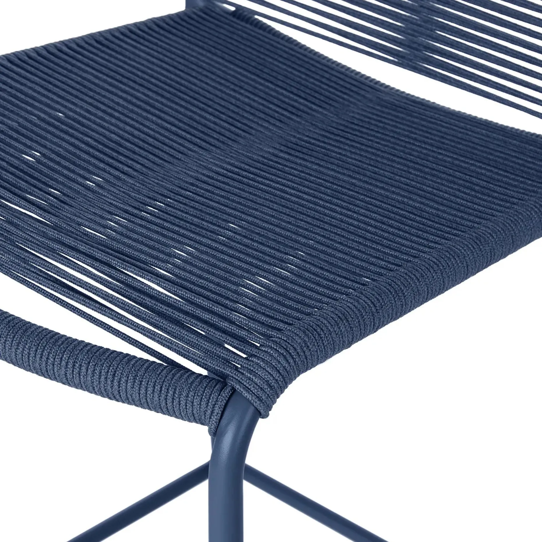 Zina Outdoor Bar Stool - Indigo Blue