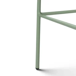 Zina Outdoor Bar Stool - Khaki Green