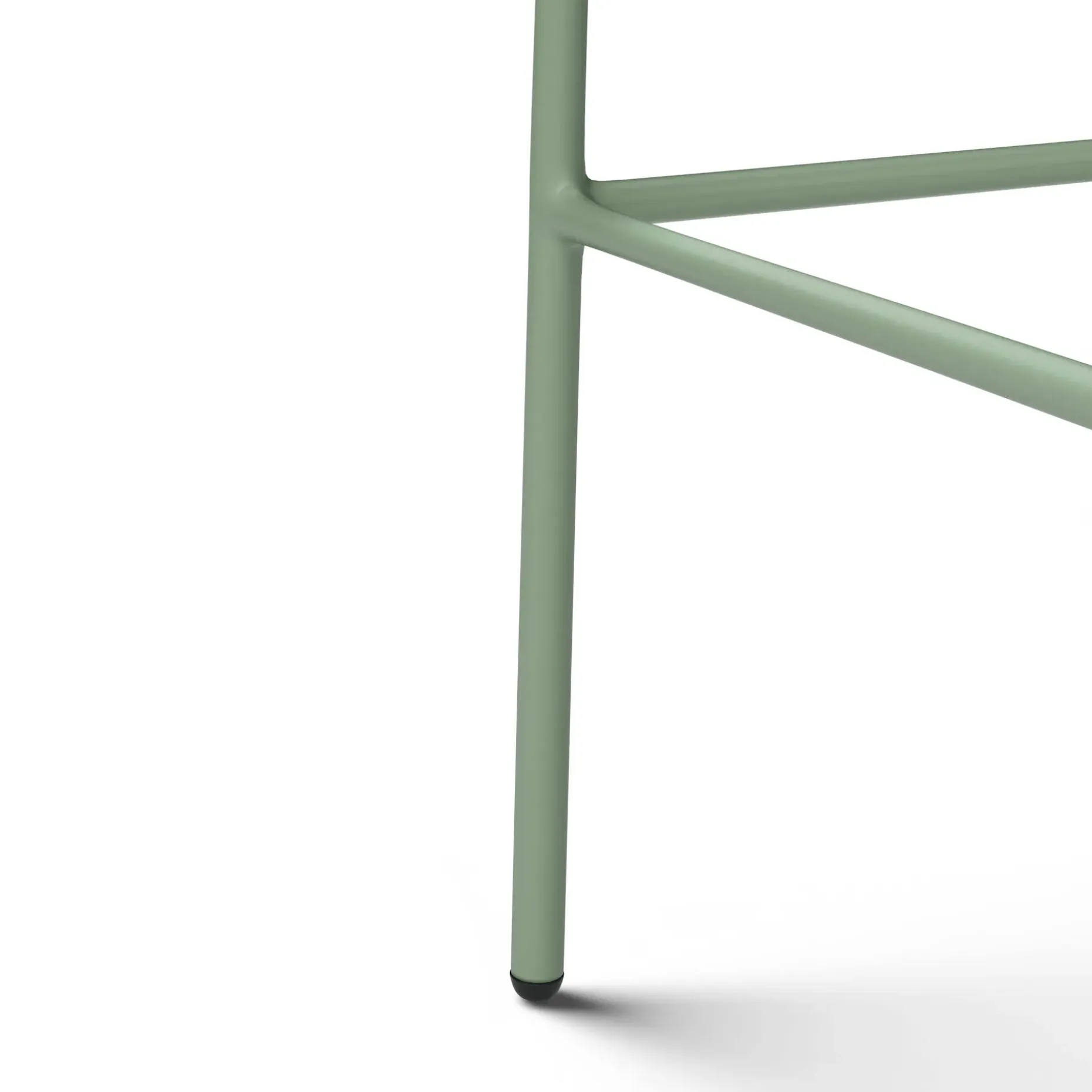 Zina Outdoor Bar Stool - Khaki Green