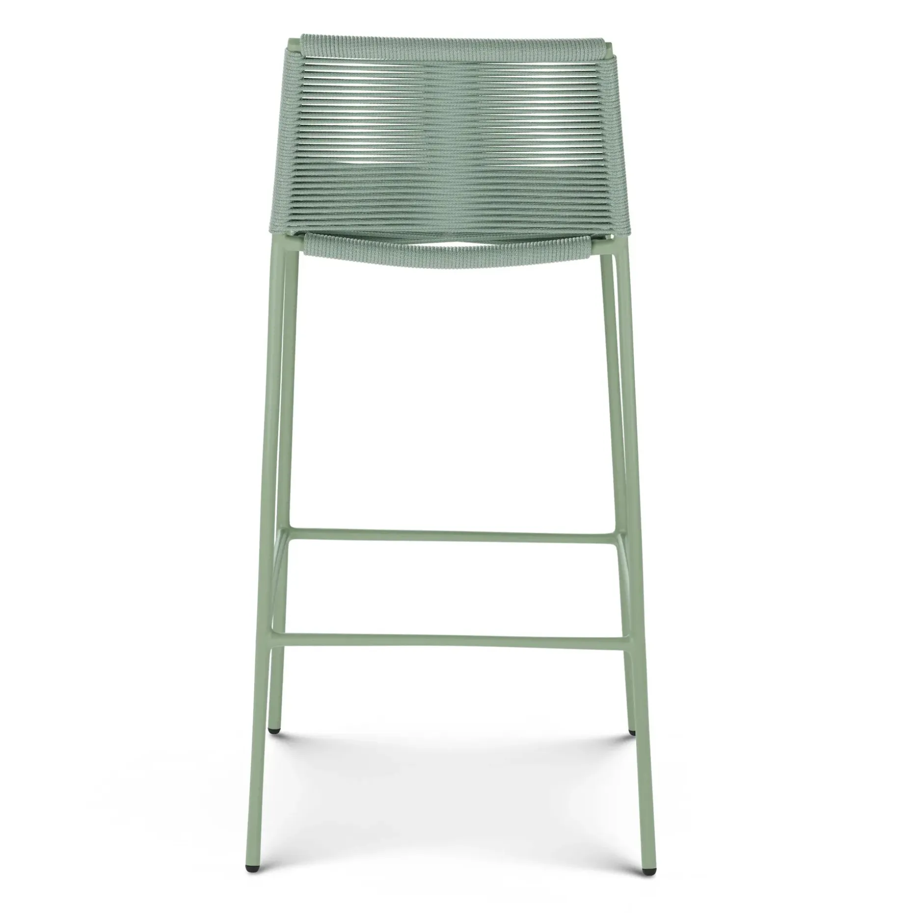 Zina Outdoor Bar Stool - Khaki Green