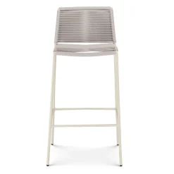 Zina Outdoor Bar Stool - Taupe