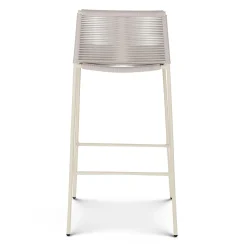 Zina Outdoor Bar Stool - Taupe