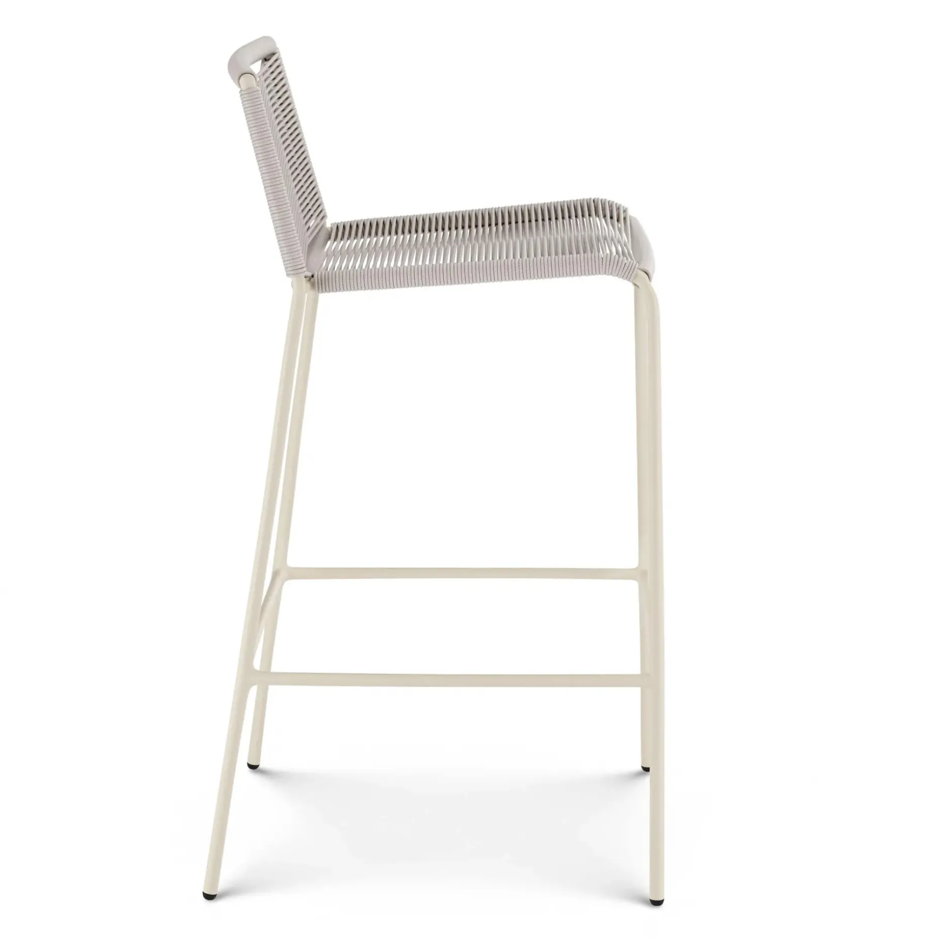 Zina Outdoor Bar Stool - Taupe