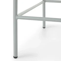 Zina Outdoor Counter Stool - Heathered Gray
