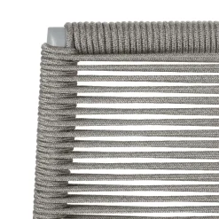 Zina Outdoor Counter Stool - Heathered Gray