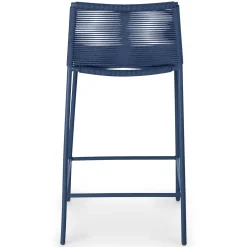 Zina Outdoor Counter Stool - Indigo Blue