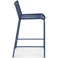 Zina Outdoor Counter Stool - Indigo Blue