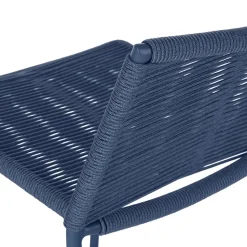 Zina Outdoor Counter Stool - Indigo Blue