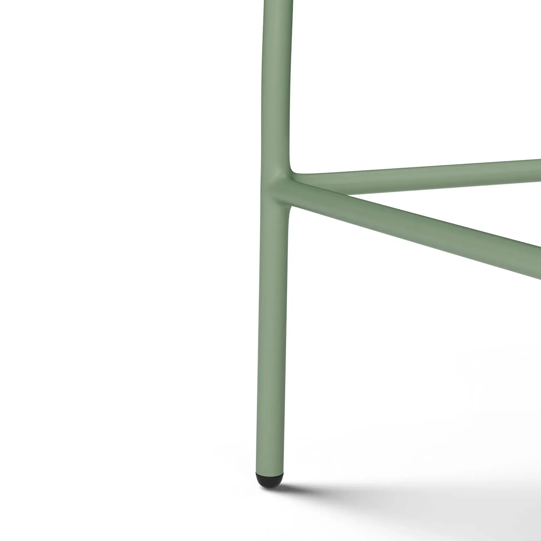 Zina Outdoor Counter Stool - Khaki Green