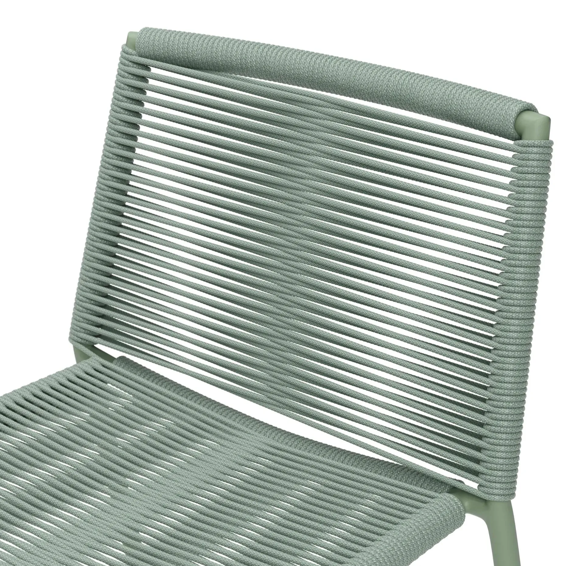 Zina Outdoor Counter Stool - Khaki Green