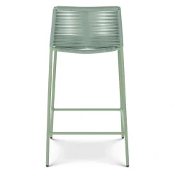 Zina Outdoor Counter Stool - Khaki Green
