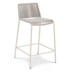 Zina Outdoor Counter Stool - Taupe