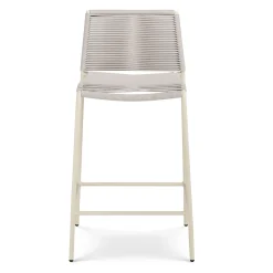 Zina Outdoor Counter Stool - Taupe