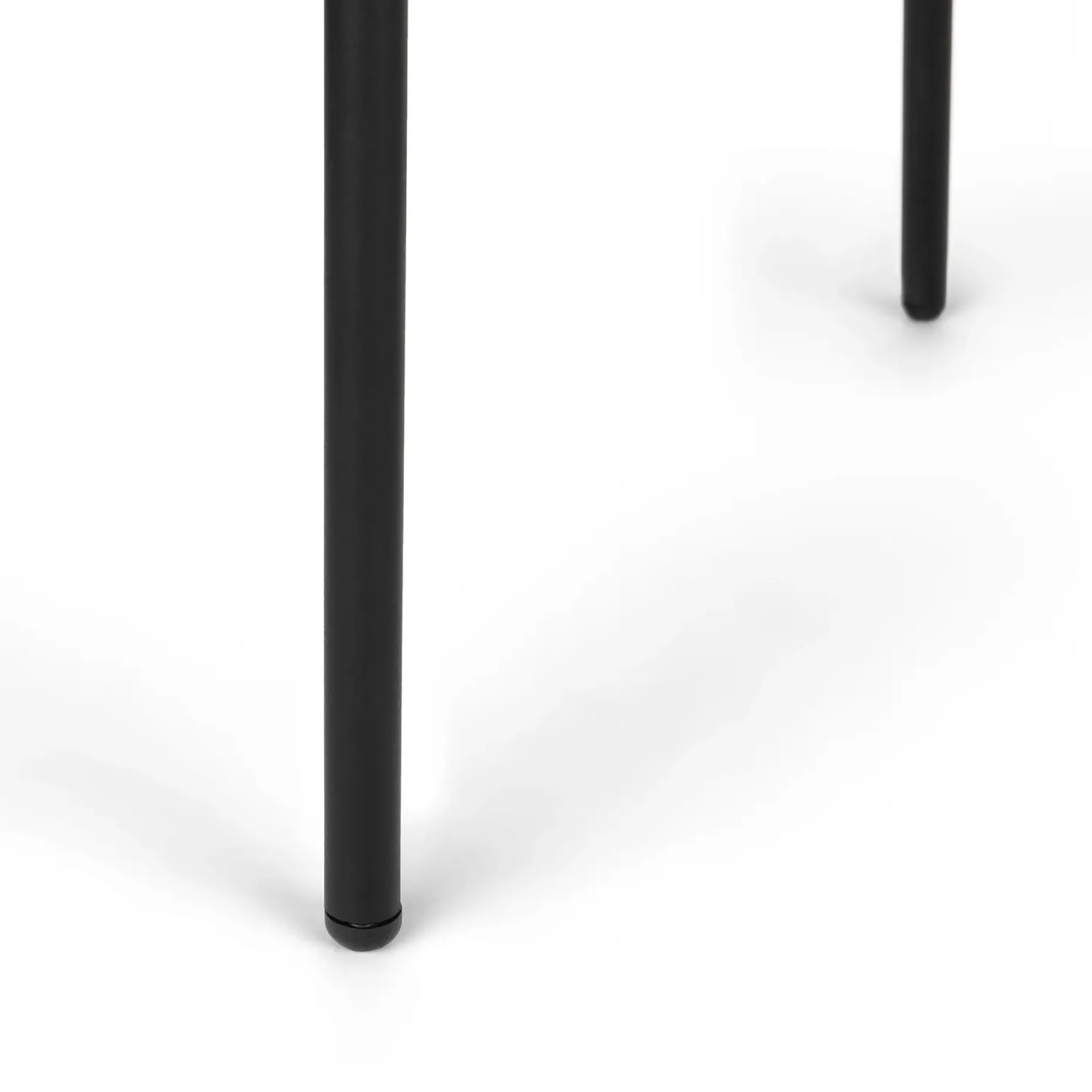 Zina Outdoor Stackable Dining Chair - Ember Black