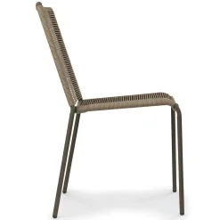 Zina Outdoor Stackable Dining Chair - Grove Green