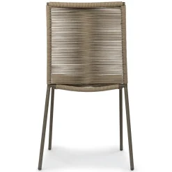 Zina Outdoor Stackable Dining Chair - Grove Green