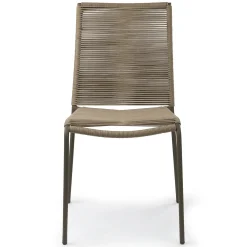Zina Outdoor Stackable Dining Chair - Grove Green