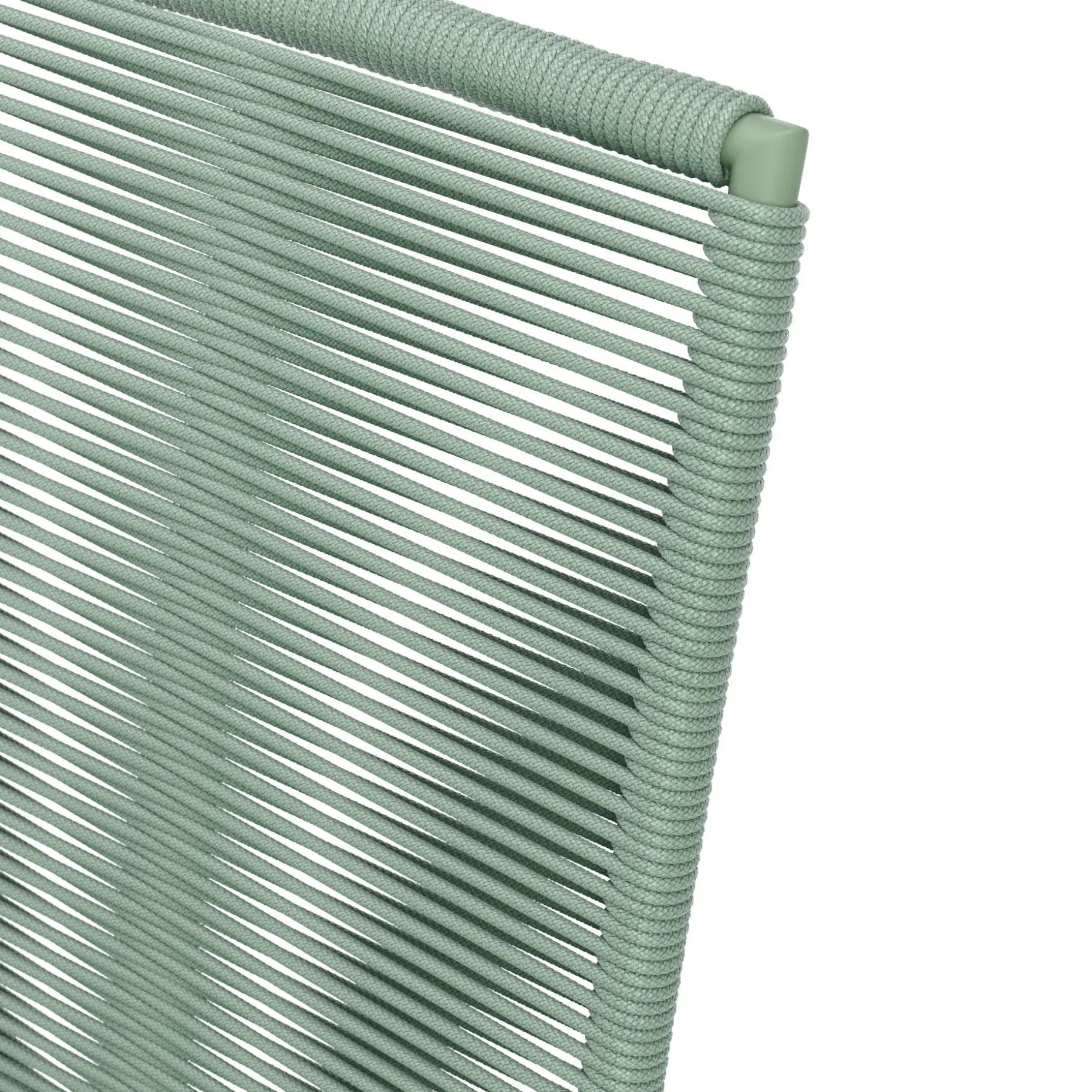 Zina Outdoor Stackable Dining Chair - Khaki Green