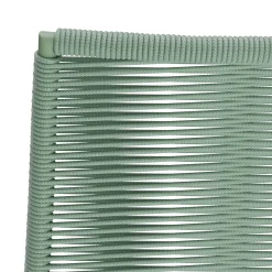 Zina Outdoor Stackable Dining Chair - Khaki Green