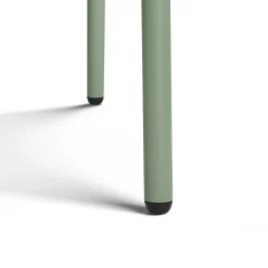 Zina Outdoor Stackable Dining Chair - Khaki Green