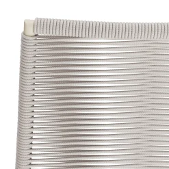 Zina Outdoor Stackable Dining Chair - Taupe