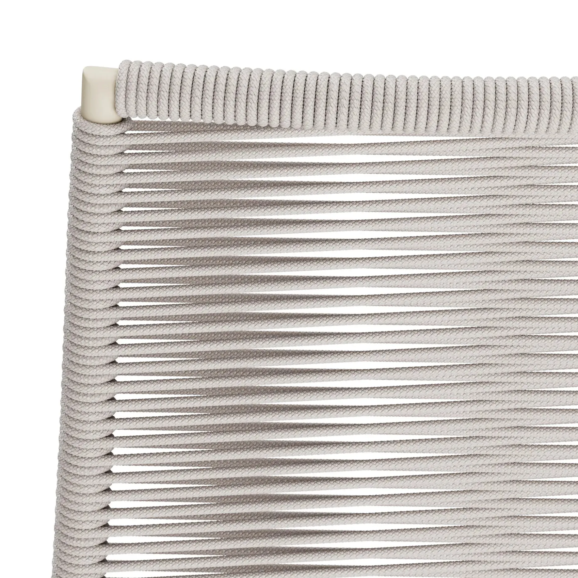 Zina Outdoor Stackable Dining Chair - Taupe