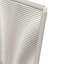 Zina Outdoor Stackable Dining Chair - Taupe