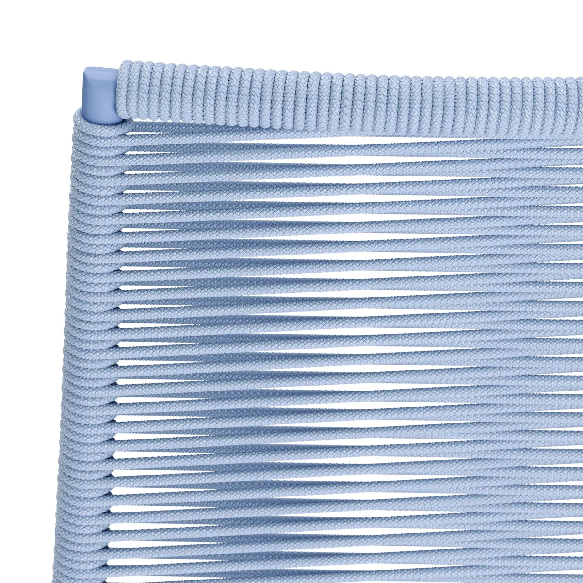 Zina Outdoor Stackable Dining Chair - Summer Blue