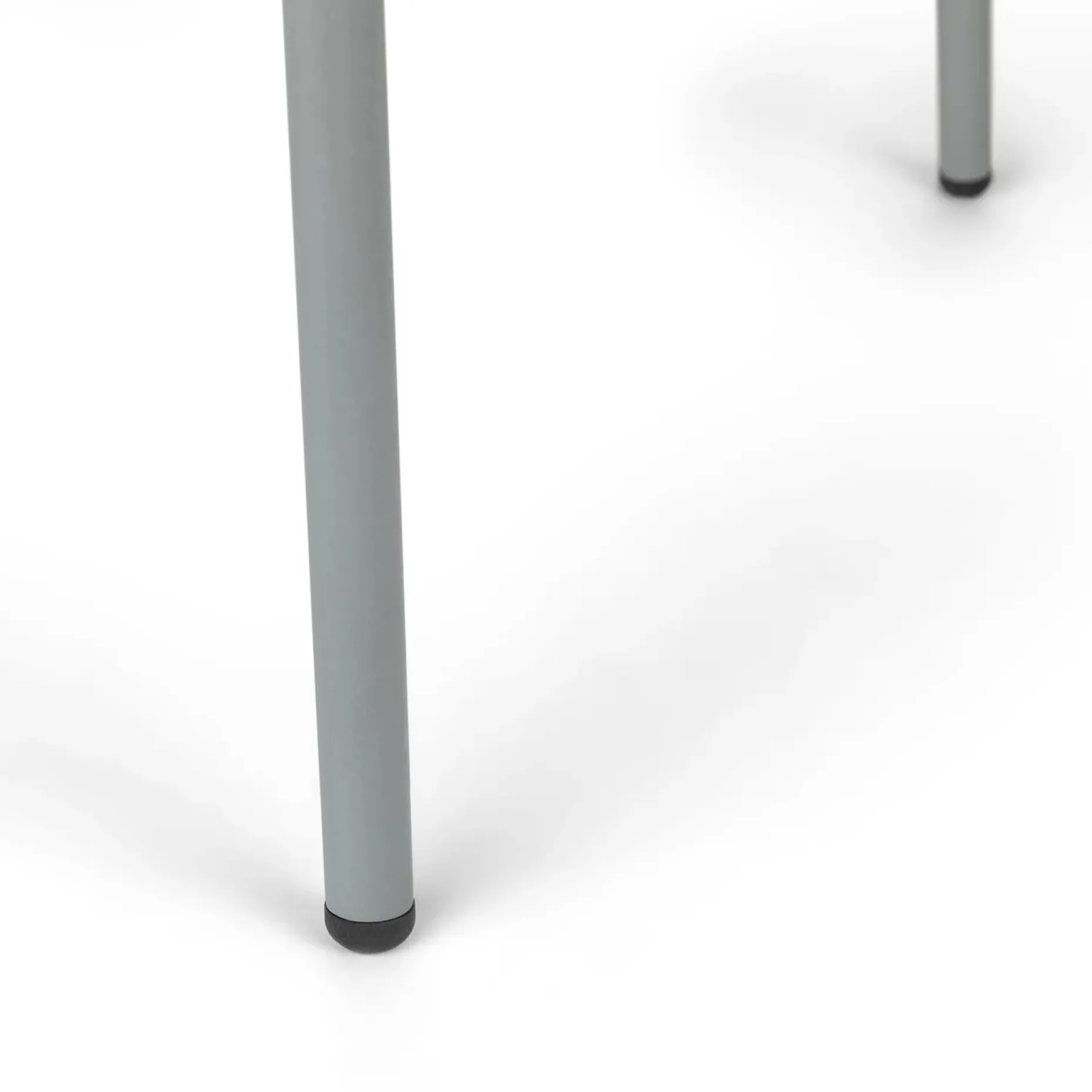 Zina Outdoor Stackable Dining Chair - Heathered Gray